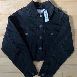 BNWT Garage Cropped Denim Jacket